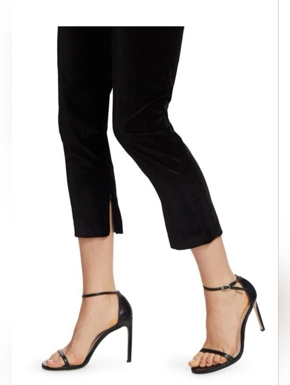Alice + Olivia stacey slim velvet ankle pants - Picture 8 of 14